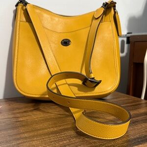 Coach Yellow Crossbody Bag